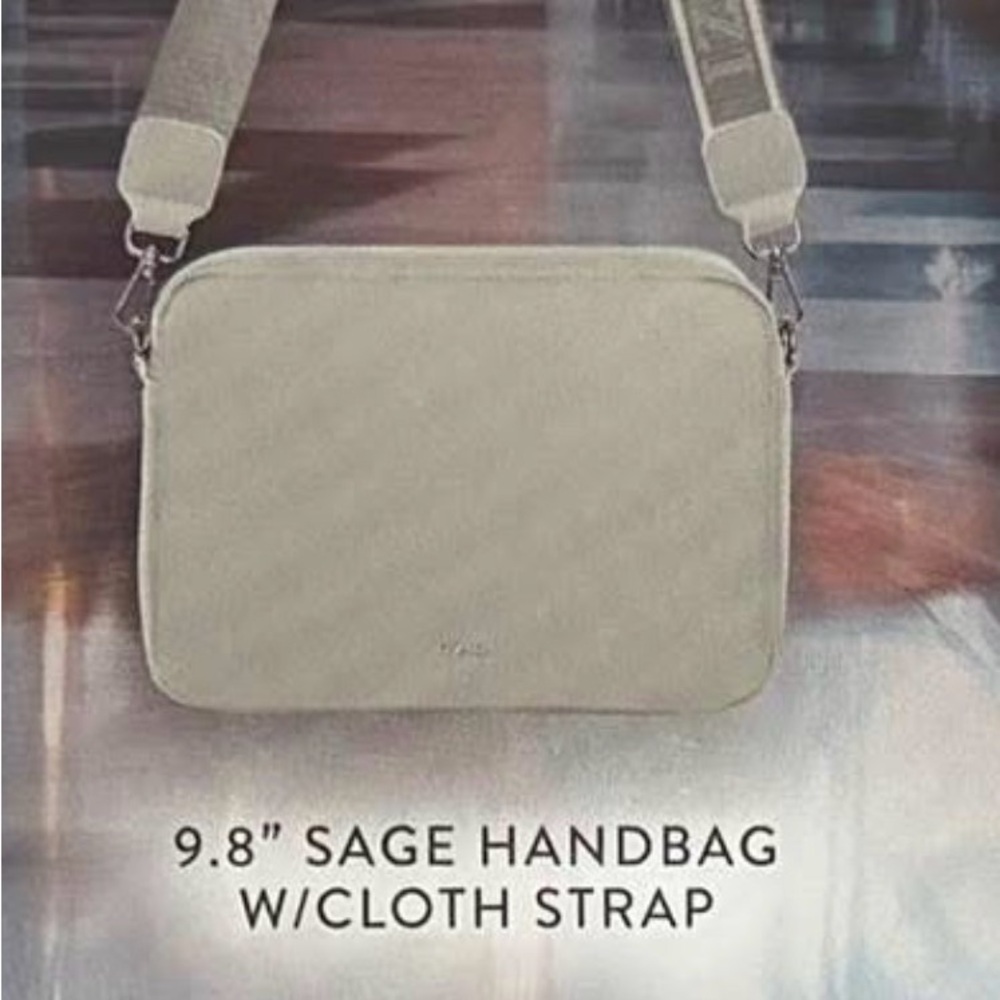 Izod Sage Crossbody Bag with Cloth Strap 9.8 inch